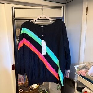 NWT🎄🎁Colorful Striped Women's Sweater